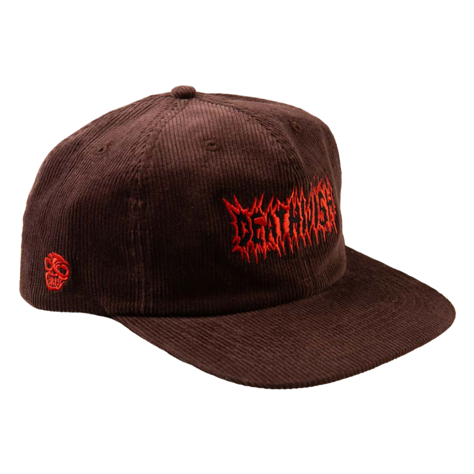 DEATHWISH Cap STOMP Cord Snapback, brown