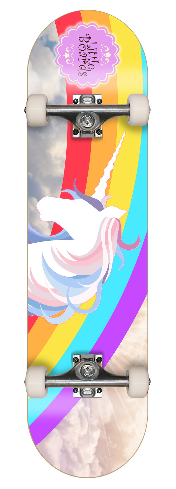 Little Boards Kinder Skateboard Unicorn 7.3