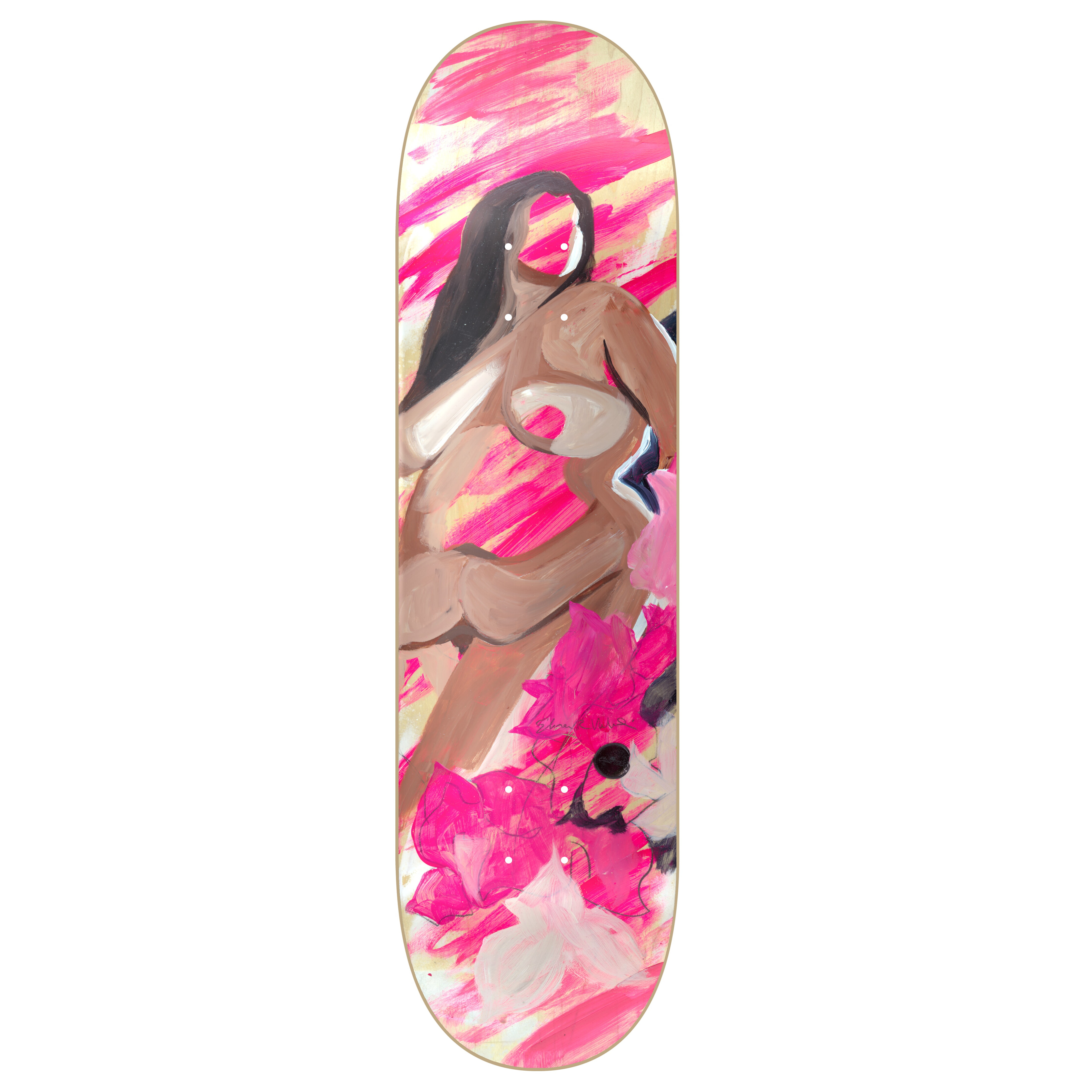 Curare Elisa Valenti Art Print #1 LTD Skateboard Deck