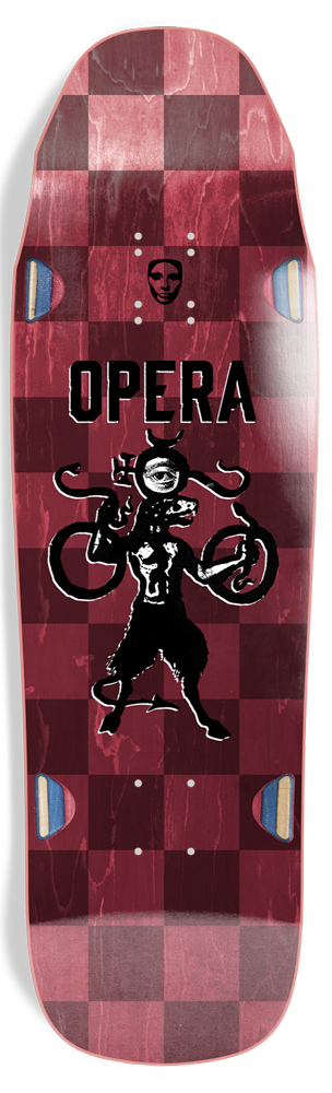 Opera Skateboard Deck Beast 9,5