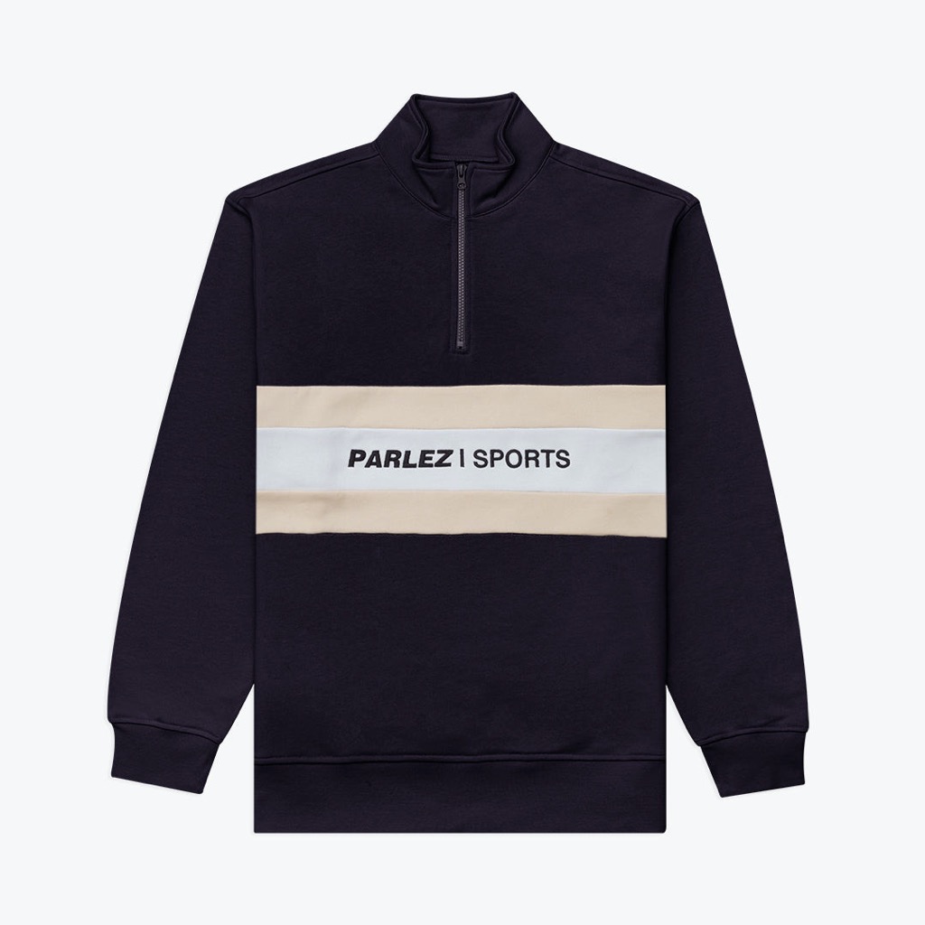 Parlez Carluccio Quarter Zip - navy