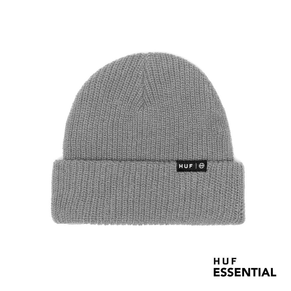 HUF Essentials Usual Beanie grey heather