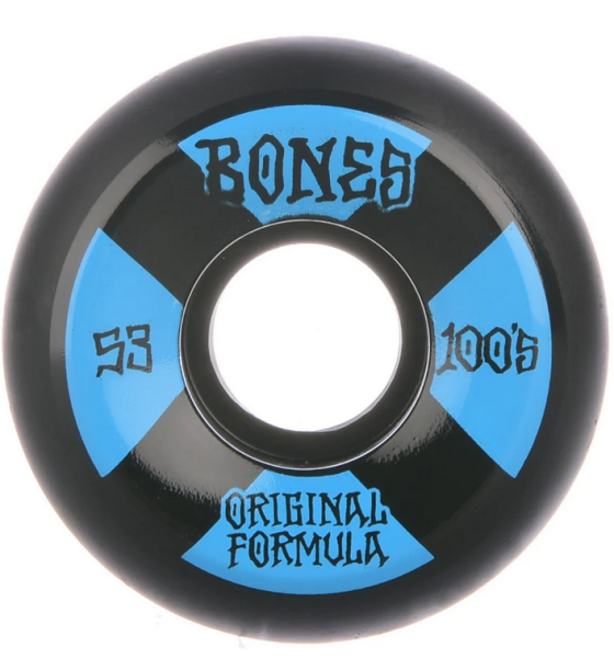 Bones Wheels Skateboard Rollen 100s OG#4 Sidecut 81B V5 52mm
