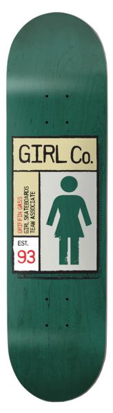 Girl Skateboard Deck Gass Gridbox 8,50