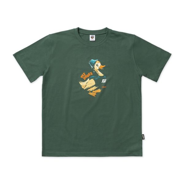 The Dudes Fduck T-Shirt - bottle green