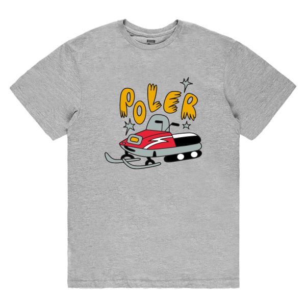 Poler Sleddy T-Shirt - gray heather