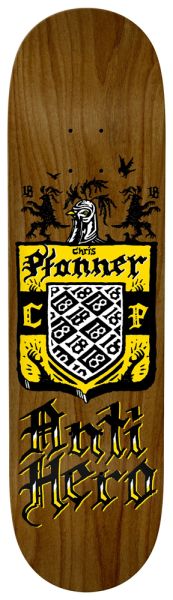 Deck Anti Hero Pfanner Coat Of Arms 8,40