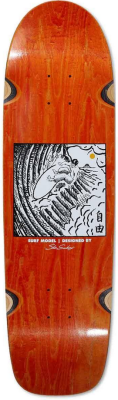 Polar Sanbongi Freedom Surf Skateboard Deck 9.0