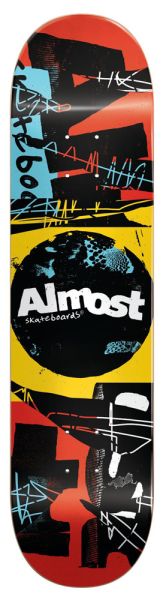 Almost Skateboard Deck Team Scum Punk 8,00 HYB