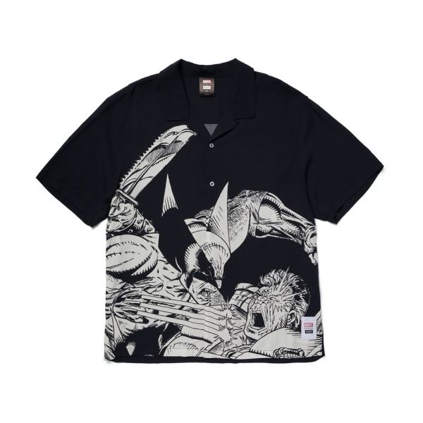 HUF Future Clash Resort Shirt - black