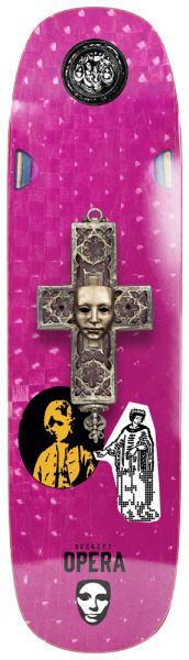 Opera Skateboard Deck Beckett Reliquary 8,75