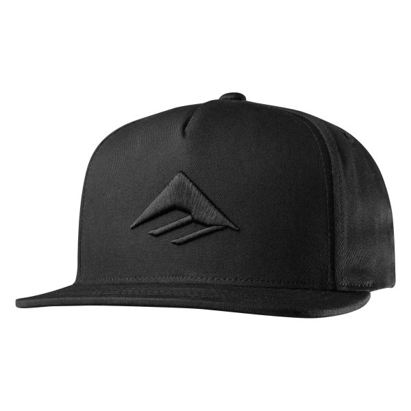 EMERICA Cap CLASSIC SNAPBACK, black/black