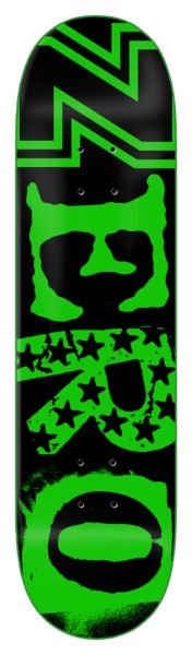 Zero Skateboard Deck Team Legacy Ransom Green 8,25