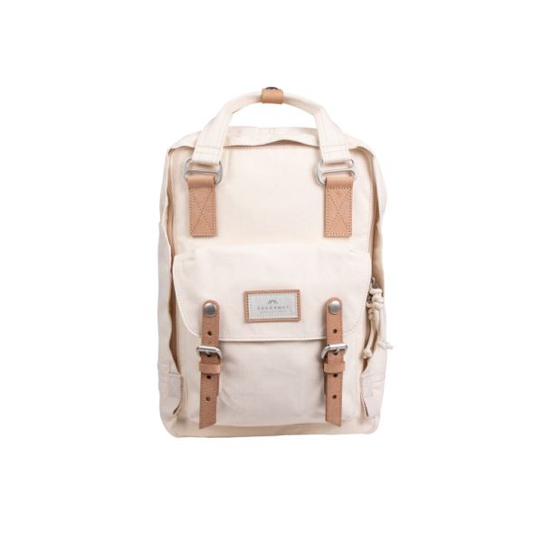 Doughnut Macaroon Organic Cotton Series Rucksack - beige