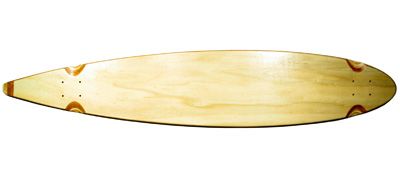 Blank Longboard Deck Natural Pintail 47 75 X 9 75 Skateshop24