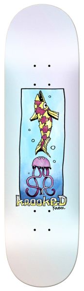 Krooked Skateboard Deck Knox Ocean Animal 8,50