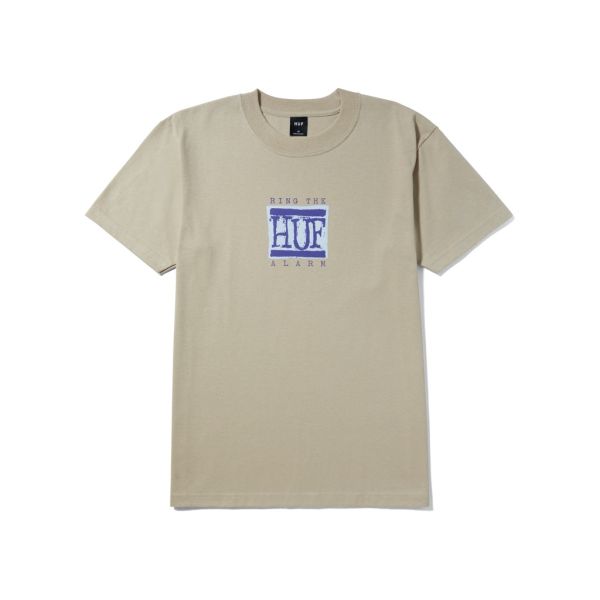 HUF Alarm T-Shirt - clay