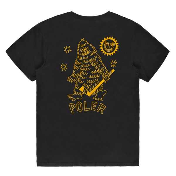 Poler Sasclops Hockey T-Shirt - black