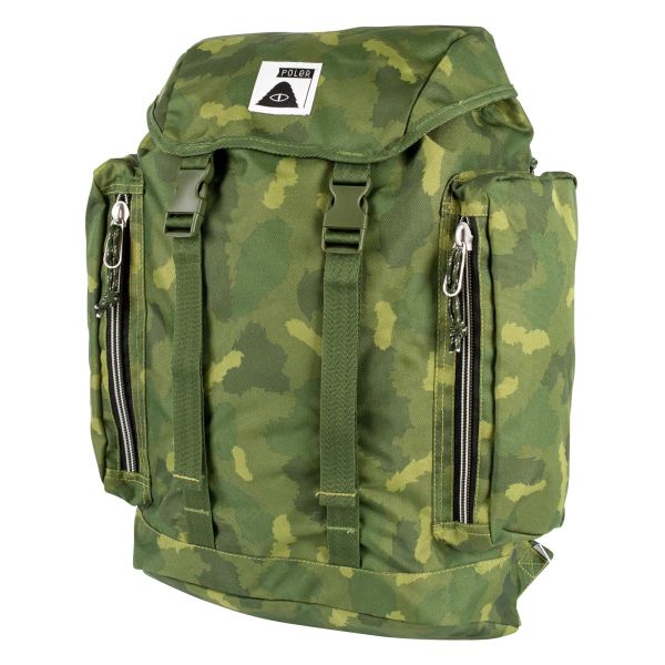 POLER Bag RUCKSACK, green furry camo SP17