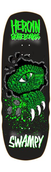 HEROIN Deck SWAMPY ALLIGATOR SHOVEL 10.5