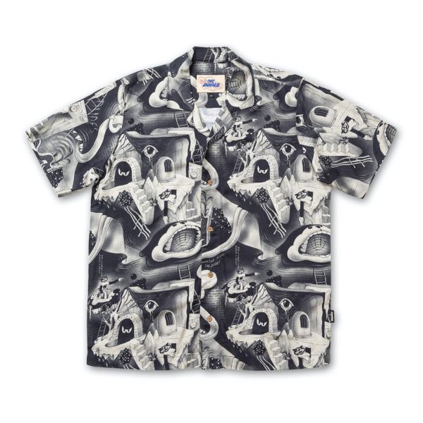 The Dudes Tormented Nights Color Hawaiian Shirt - multicolor