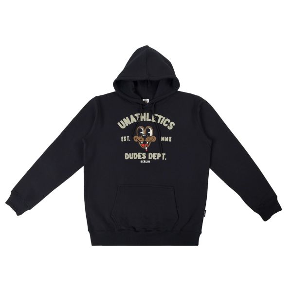 The Dudes Unathletics Dept. Hoody - black