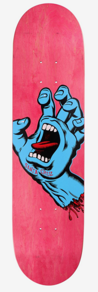 Santa Cruz Screaming Hand Skateboard Deck 7.875