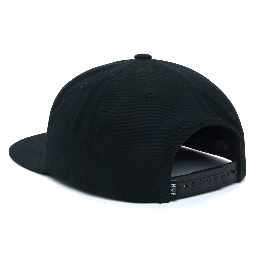 HUF Goodluck Snapback - black | Sale | Skateshop24