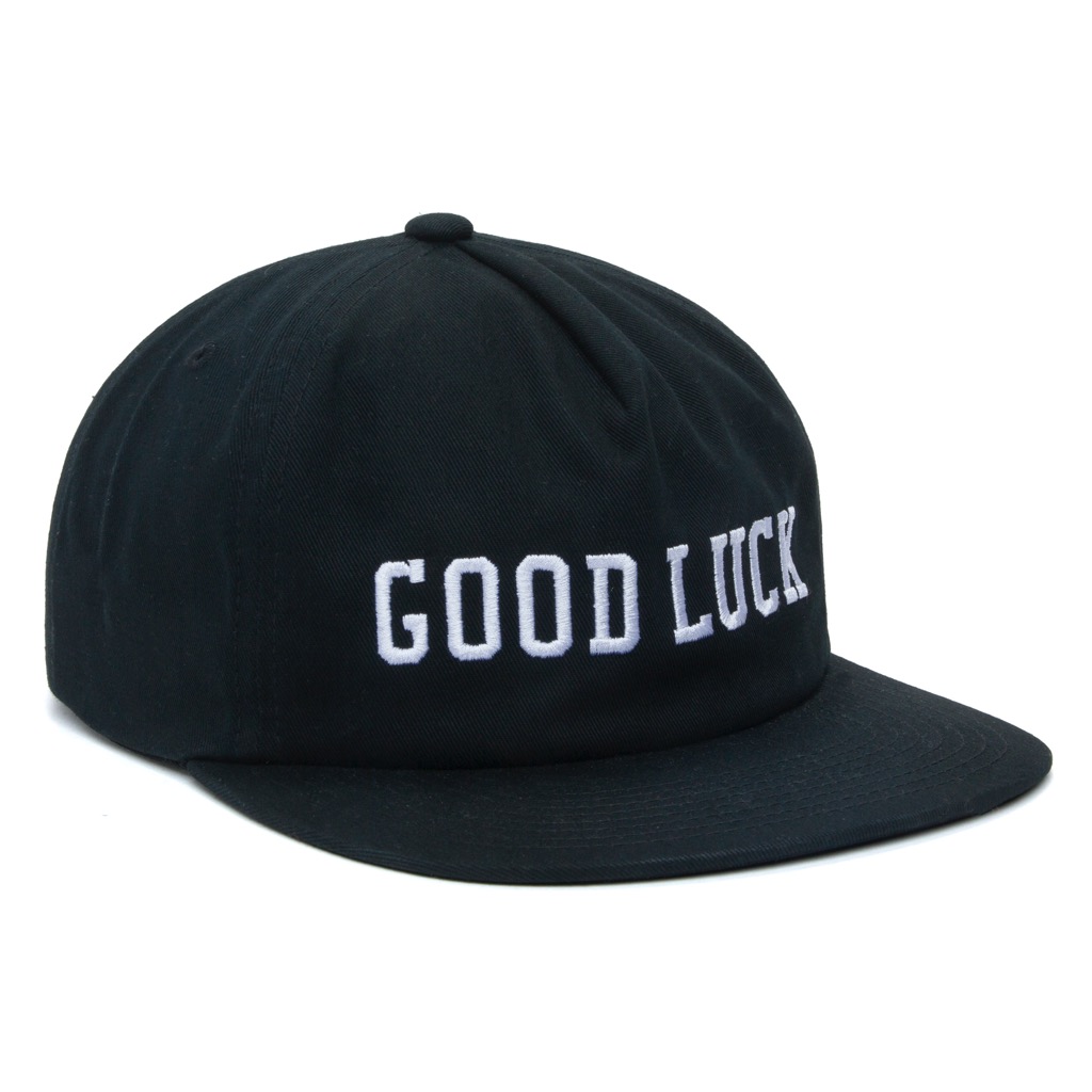 HUF Goodluck Snapback - black