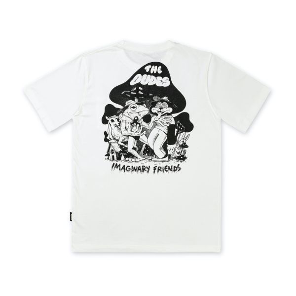 The Dudes Imaginary Friends T-Shirt - off-white