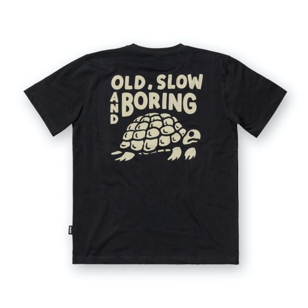 The Dudes Old Slow Boring T-Shirt - black