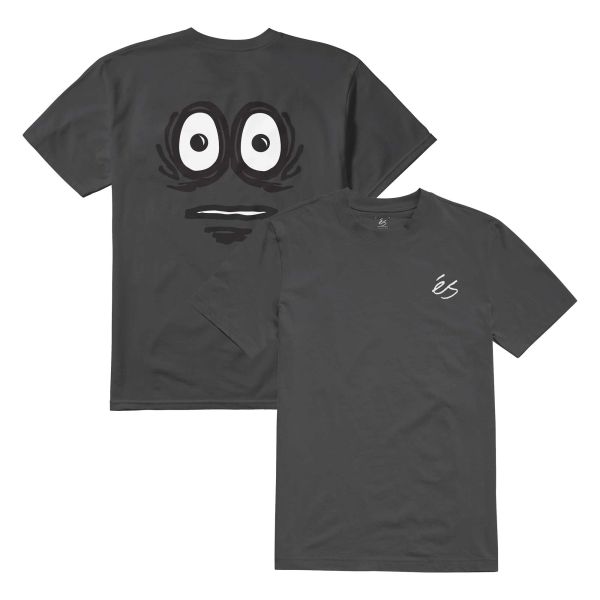 eS SKB T-Shirt EGGCELL EYES charcoal