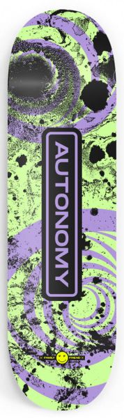 Autonomy Skateboard Deck Team-A Rhythm#2 8,00