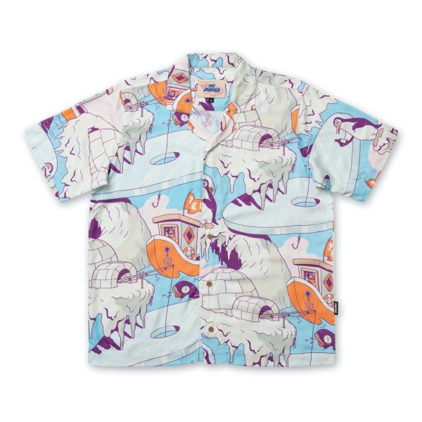 The Dudes Ice Job Hawaiian Shirt - Multicolor