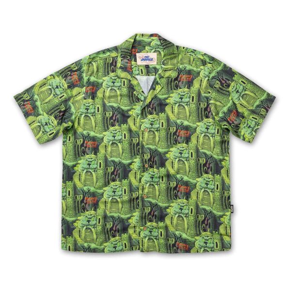 The Dudes Citadelic Green Hawaiian Shirt - Multicolor