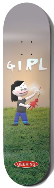 Girl Skateboard Deck Geering One Off WR42 8,00