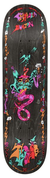 There Skateboard Deck Burton S. Ryser Wizarp 8,50