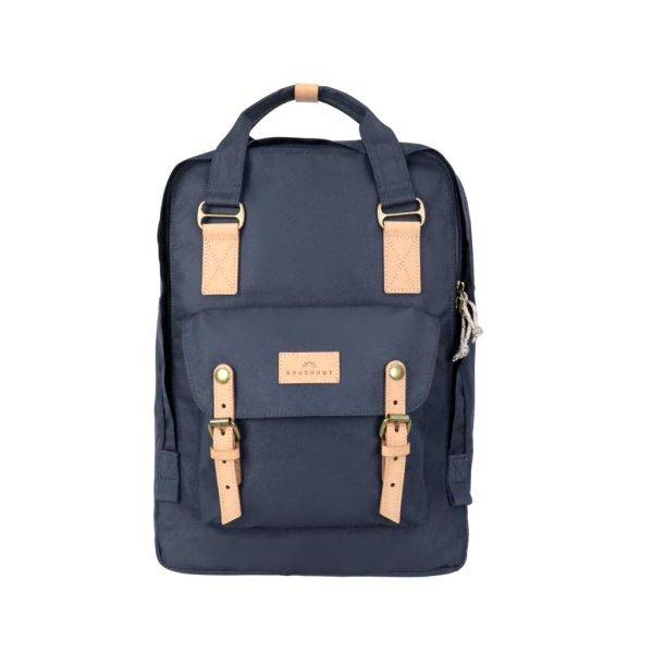 Doughnut Macaroon Large Reborn Backpack - navy