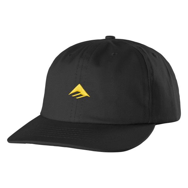 EMERICA Cap MICRO TRIANGLE HAT, black