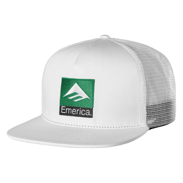 EMERICA Cap CLASSIC SNAPBACK, white