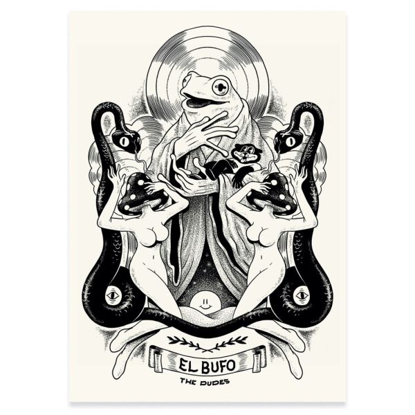 The Dudes El Bufo Unlimited Print - white