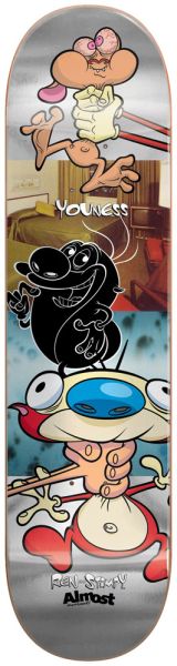 Almost Skateboard Deck Amrani Ren&Stimpy Room Mate 8,00 R7