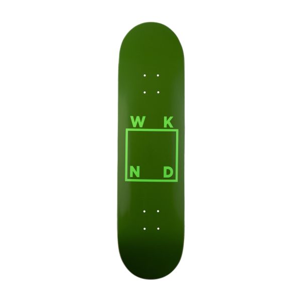 WKND Army Green Logo Deck - 8.5TH