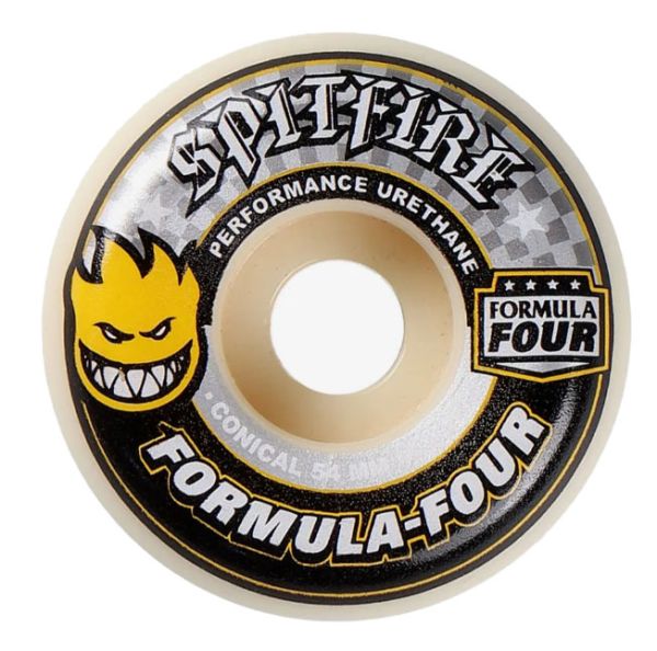 Spitfire Skateboard Rollen F4 Conical Yellow 99A 54mm