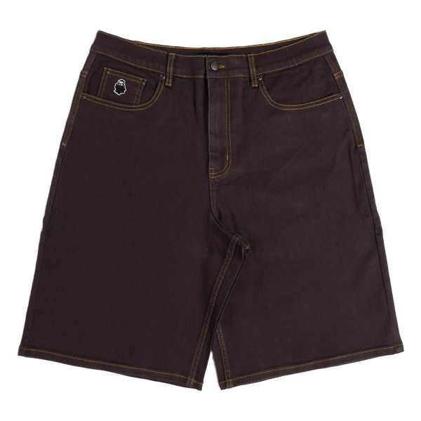 NNSNS Pant BIGGERFOOT SHORT SUPERSTRETCH CANVAS charcoal