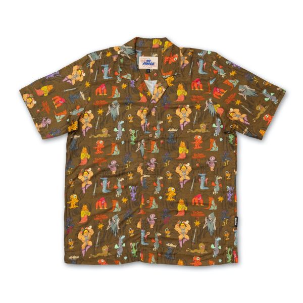 The Dudes Citadelic Monsters Hawaiian shirt - multicolor