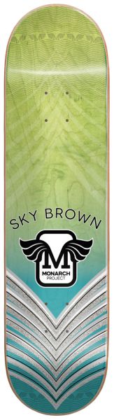 Monarch Skateboard Deck Brown Horus Gradient R7 8,00