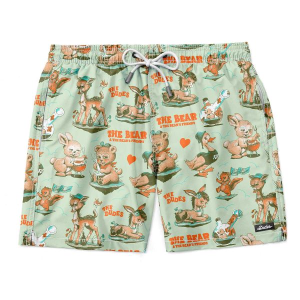 The Dudes Wasted Dudes Swim Short - pistachio