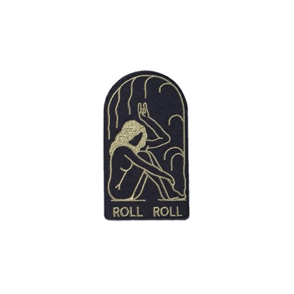 The Dudes Roll Roll Patch - multicolor