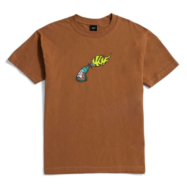 HUF Fire Starter T-Shirt - rubber